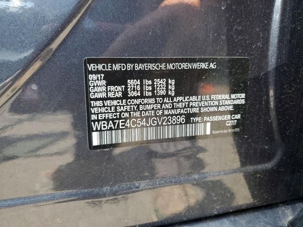 2018 BMW 740 xDrive