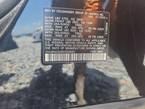 2024 VOLKSWAGEN ATLAS