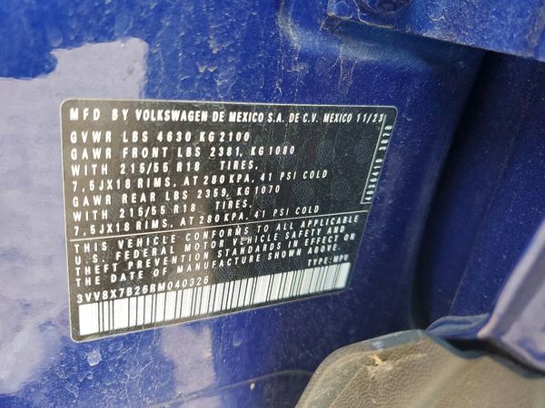 2024 VOLKSWAGEN TAOS 4Motion S