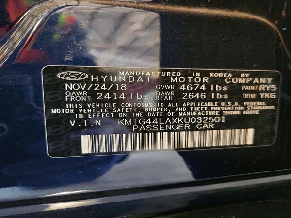 2019 GENESIS G70