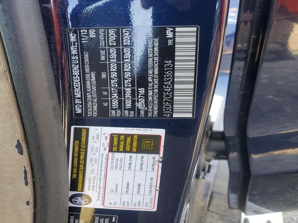 2014 MERCEDES-BENZ GL GL450 4MATIC