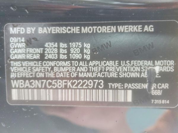 2015 BMW 428