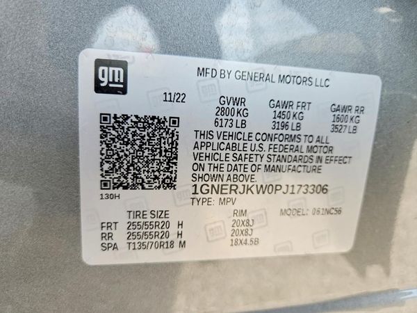 2023 CHEVROLET TRAVERSE RS