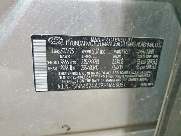 2023 HYUNDAI SANTA FE SEL