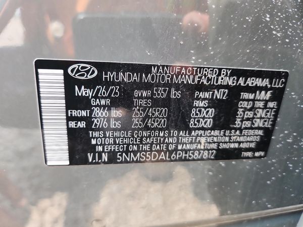 2023 HYUNDAI SANTA FE Calligraphy