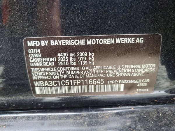 2015 BMW 328