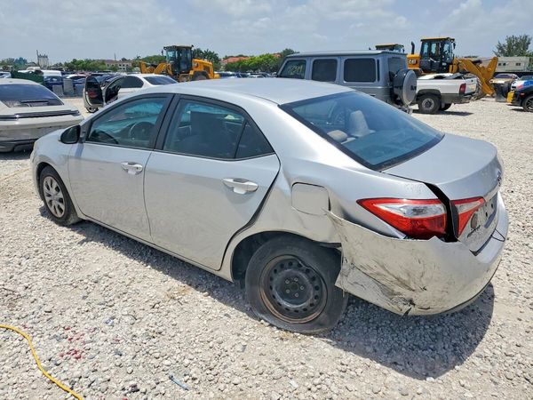 2016 TOYOTA COROLLA