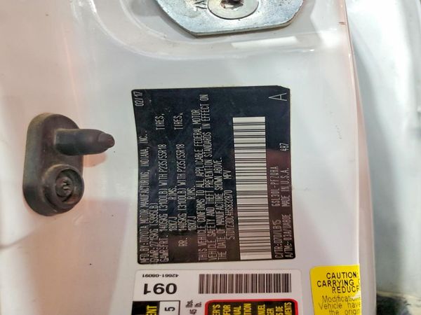 2017 TOYOTA SIENNA