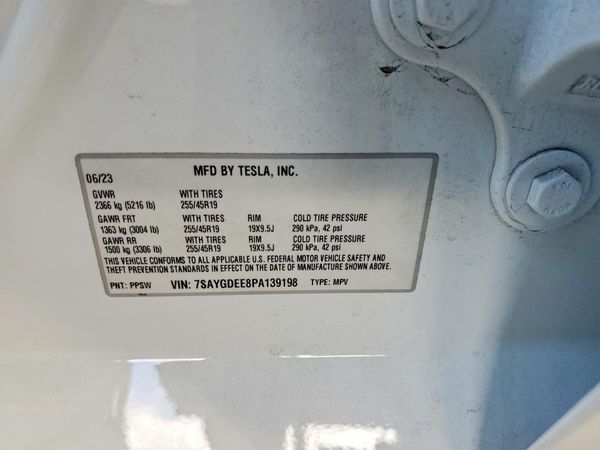2023 TESLA MODEL Y