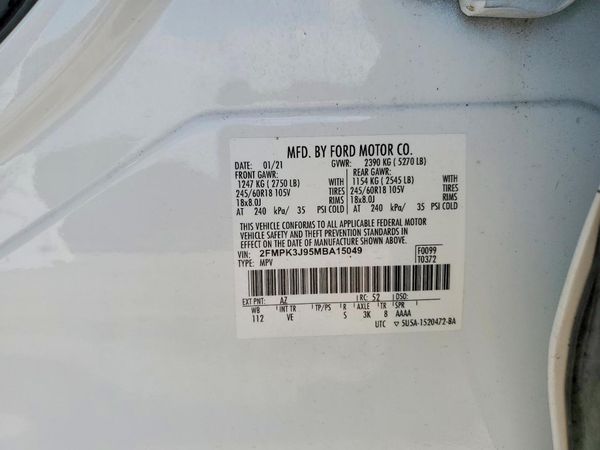 2021 FORD EDGE