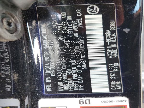 2022 LEXUS ES 300H 300h F Sport