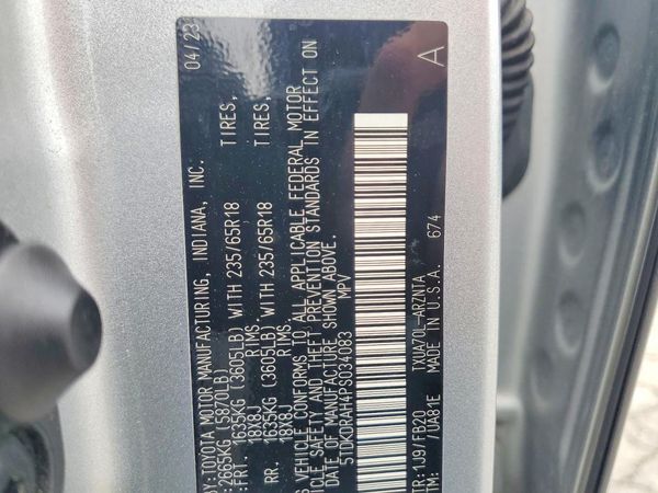 2023 TOYOTA HIGHLANDER