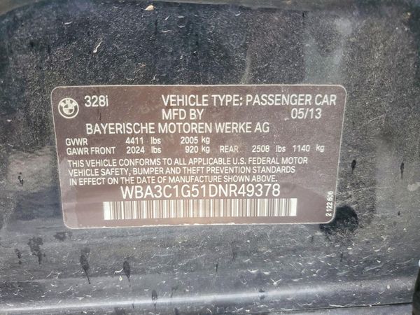 2013 BMW 328 SA