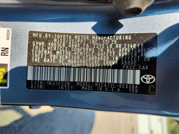 2026 TOYOTA COROLLA SE