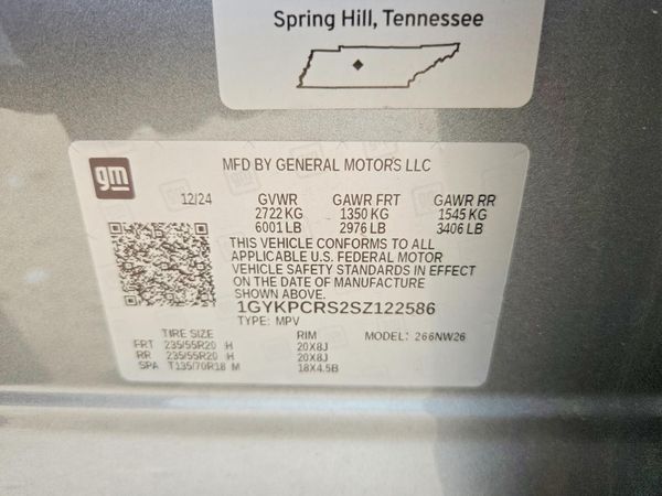 2025 CADILLAC XT6