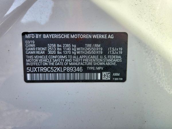 2019 BMW X3 xDrive30i