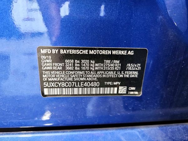 2020 BMW X6