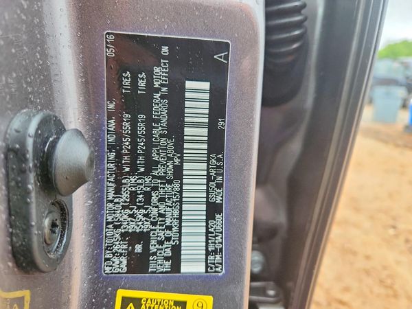 2016 TOYOTA HIGHLANDER Base/Hybrid