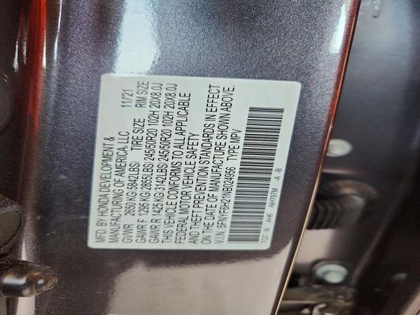 2022 HONDA PILOT SE
