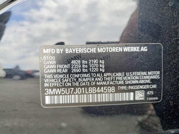2020 BMW M340I NA
