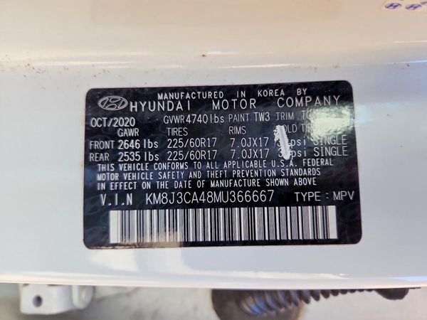 2021 HYUNDAI TUCSON