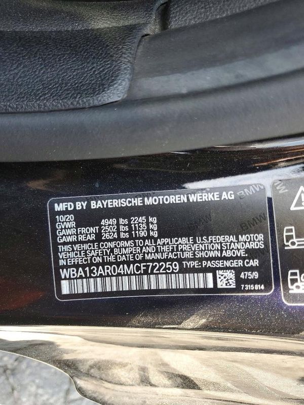 2021 BMW M440XI xDrive