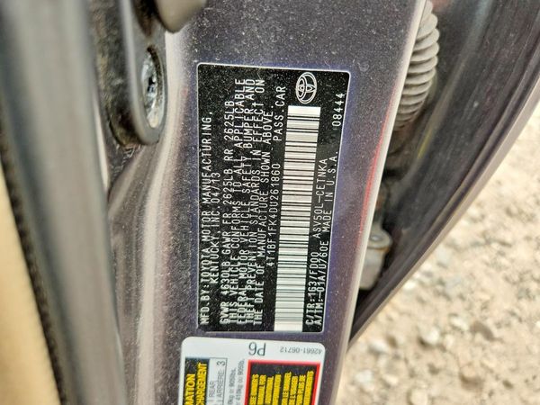 2013 TOYOTA CAMRY