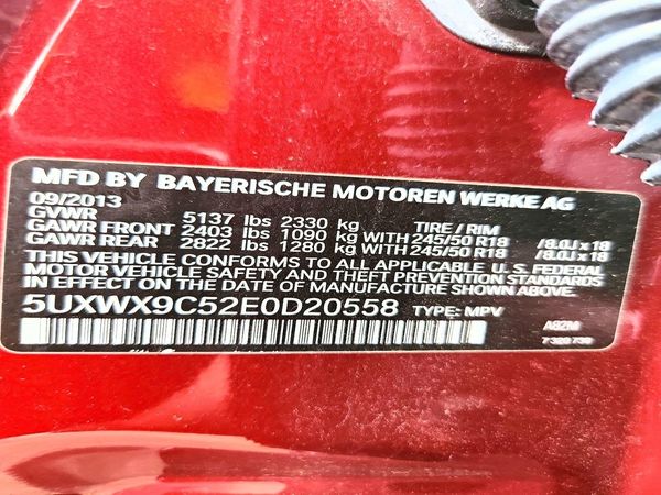 2014 BMW X3