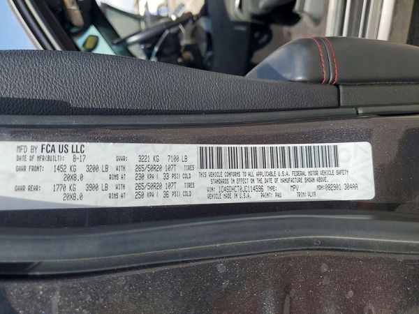 2018 DODGE DURANGO R/T RWD