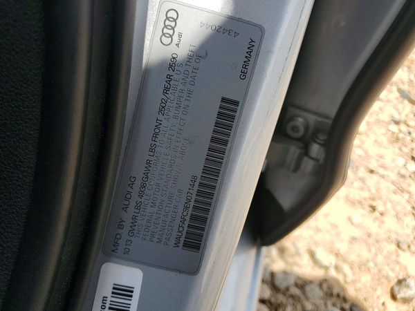 2014 AUDI A6 Premium — VINS