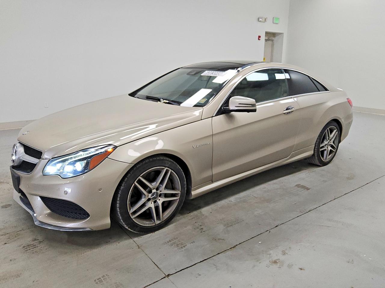 2014 MERCEDES-BENZ E E550 — Front 3/4