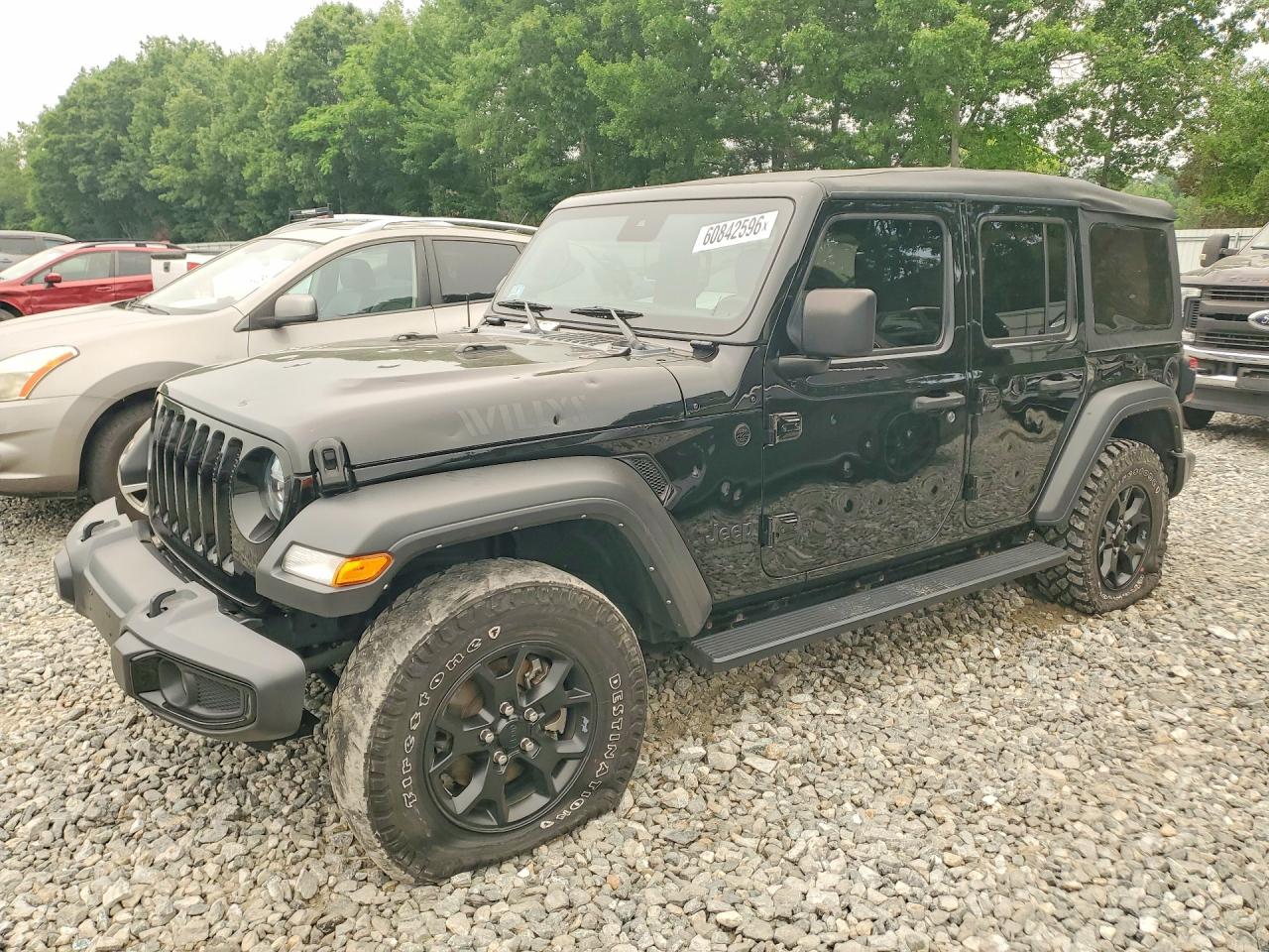 2022 JEEP WRANGLER UNLIMITED Unlimited Sport — Front 3/4