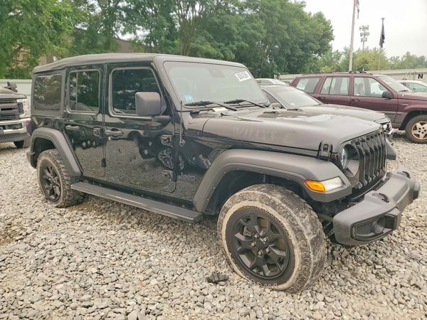2022 JEEP WRANGLER UNLIMITED Unlimited Sport — Passenger 3/4