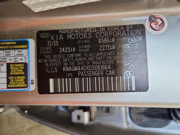2013 KIA OPTIMA LX