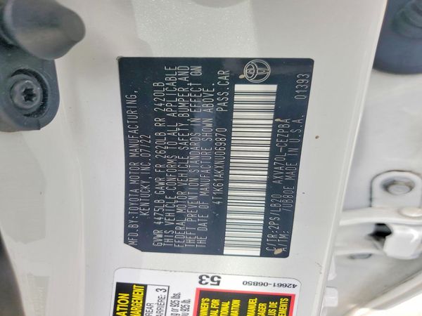 2022 TOYOTA CAMRY XSE