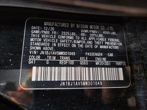 2021 NISSAN ROGUE SPORT
