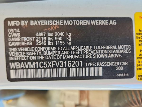 2015 BMW X1 sDrive28i