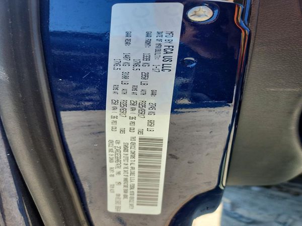 2017 DODGE GRAND CARAVAN GT