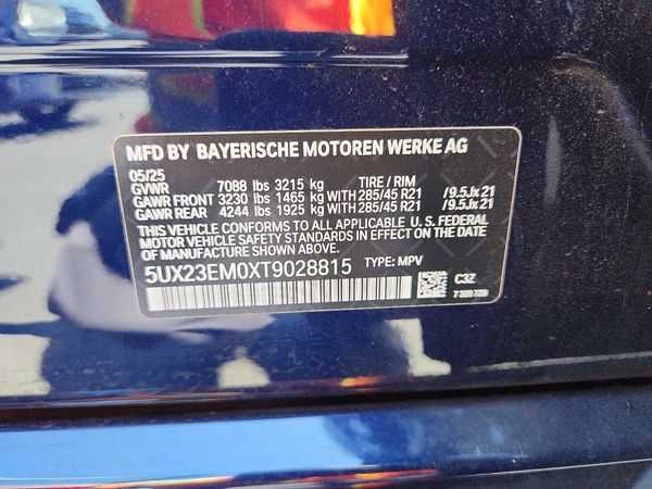 2026 BMW X7 xDrive40i