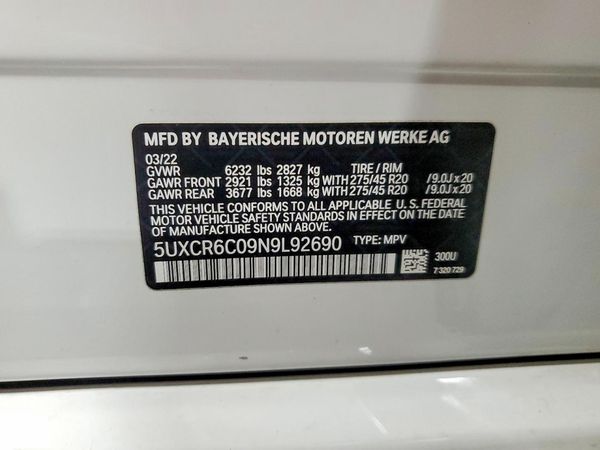 2022 BMW X5 xDrive40i