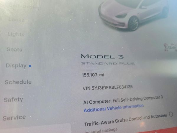 2020 TESLA MODEL 3