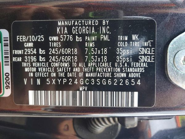2025 KIA TELLURIDE