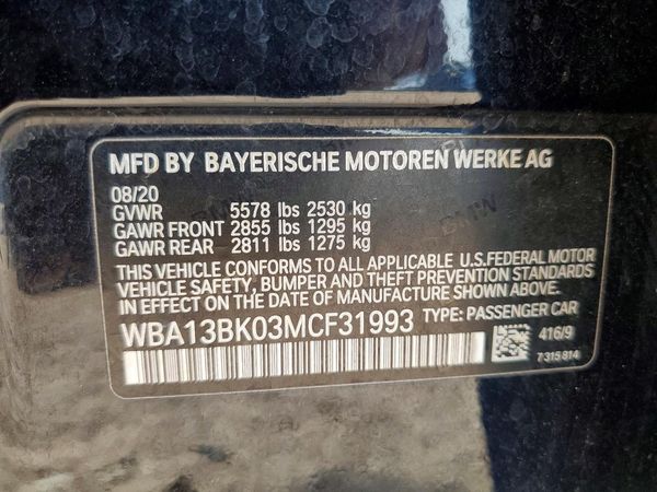 2021 BMW M550XI xDrive
