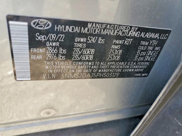 2023 HYUNDAI SANTA FE SEL