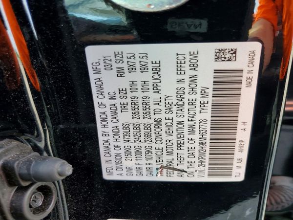 2021 HONDA CR-V