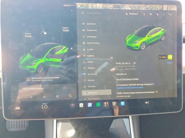 2020 TESLA MODEL 3