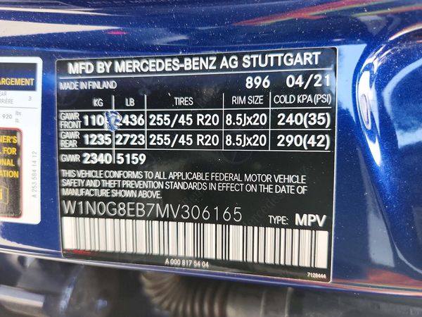 2021 MERCEDES-BENZ GLC GLC300-4M
