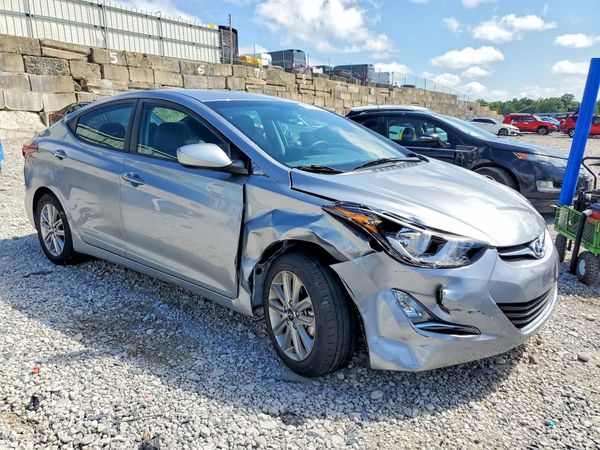 2015 HYUNDAI ELANTRA GLS(Middle) — Passenger 3/4