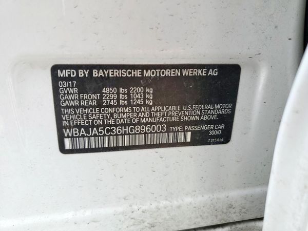 2017 BMW 530