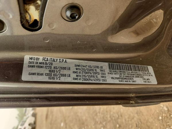 2021 RAM PROMASTER CITY SLT